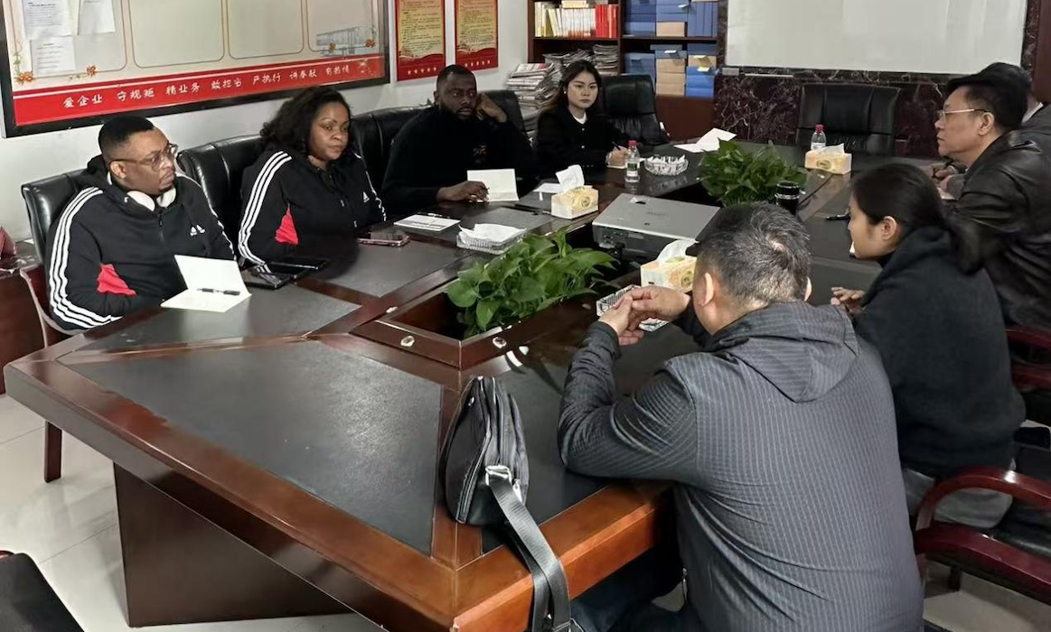 African clients visited us African clients visited us